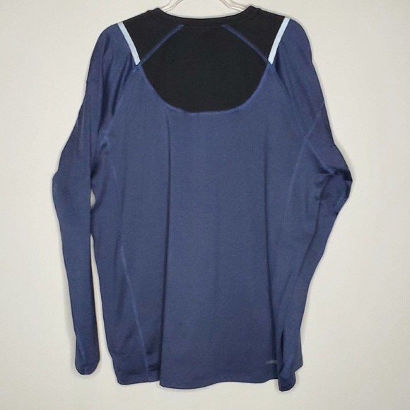 Spyder Active Blue Black Crew Neck Pullover Sweatshirt Size XL Men's - Picture 7 of 7